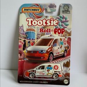 🚖3/$36🚖 Matchbox Tootsie Roll Pop Volkswagen Caddy Delivery Diecast